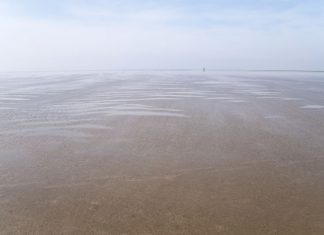 Lichtershow an der Ostsee